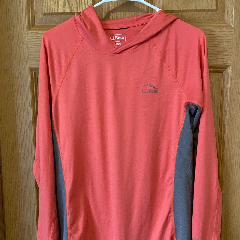 Women's Tropicwear Long Sleeve Hoodie, Salmon